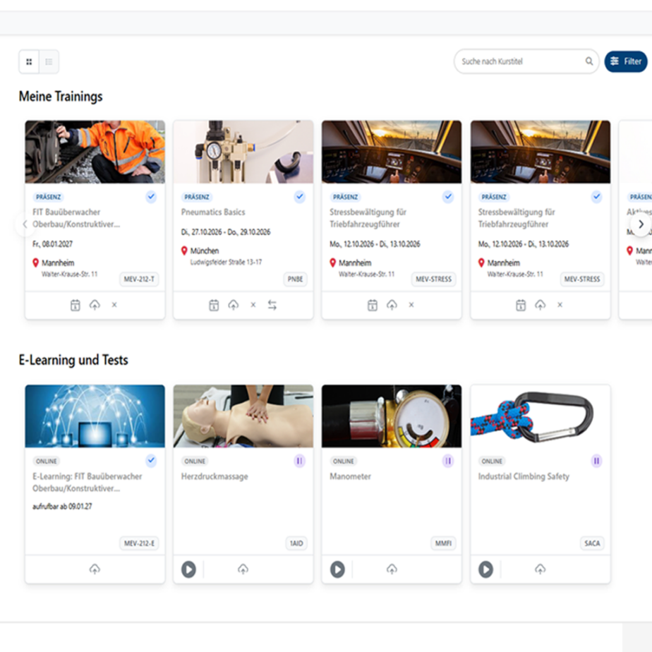 Training Catalog