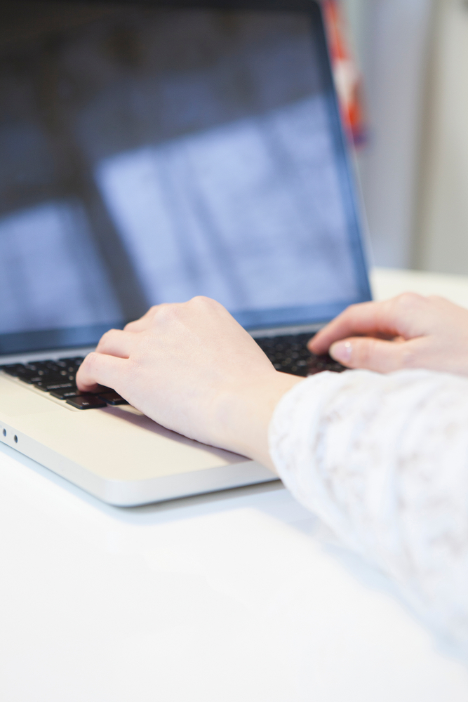 working with software